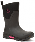 MUCK LADIES ARCTIC ICE MID (BLACK/PINK)