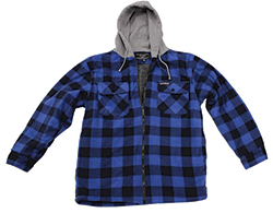 BACKWOODS HOODED JACKET (BLUE)