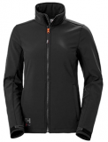 HELLY  HANSEN LADIES LUNA SOFTSHELL JACKET (BLACK)