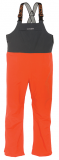 GRUNDENS FULL SHARE BIB PANTS (ORANGE/GREY)