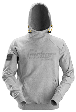 SNICKERS LOGO  HOODIE (GREY)