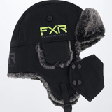 FXR TRAPPER HAT (BLACK/HIVIS)