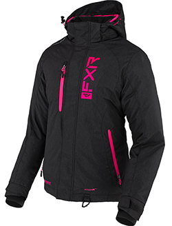 FXR LADIES FRESH JACKET (BLACK/FUCHSIA)