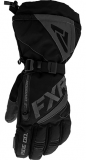 FXR LADIES FUSION GLOVE (BLACK/CHARCOAL)