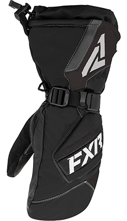 FXR LADIES COMBAT MITT (BLACK/CHARCOAL)