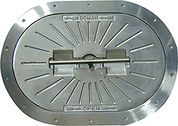 BOMAR OVAL HATCHES - FLUSH MOUNT