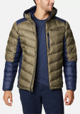 COLUMBIA MENS LABYRINTH HOODED JACKET (STONE GREEN)