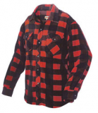 MENS WORK KING RED PLAID SHIRT