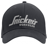 SNICKERS LOGO CAP (BLACK)