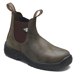 BLUNDSTONE WORK & SAFETY (RUSTIC BROWN) #180