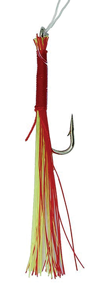 FEATHERED SABIKI RIG, RED/YELLOW