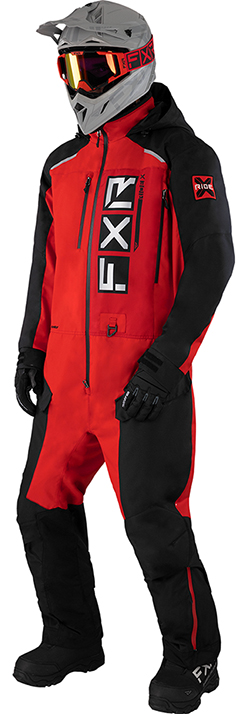 FXR 23 RECRUIT MONOSUIT (BLACK/RED)