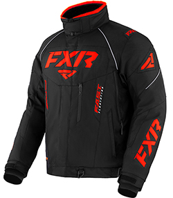 FXR OCTANE JACKET (BLACK/RED)