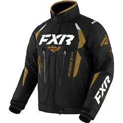 FXR TEAM FX JACKET (BLACK/CHARCOAL/GOLD)