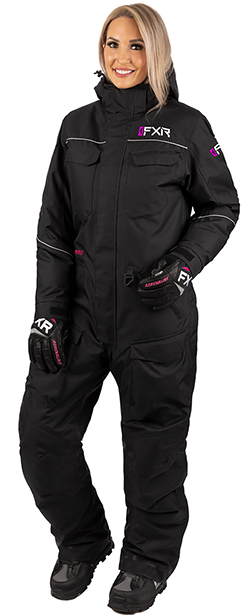 LADIES EXCURSION MONOSUIT (BLACK)