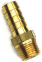BRASS FITTINGS - MALE PIPE TO HOSE BARB
