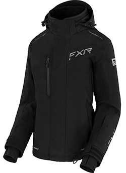 FXR LADIES EDGE JACKET (BLACK/SILVER)