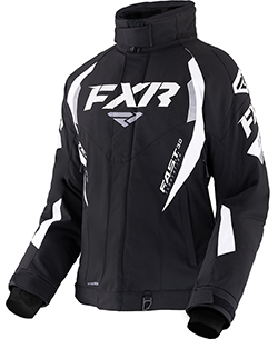 FXR LADIES TEAM JACKET (BLACK/WHITE)