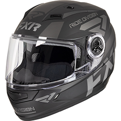 FXR YOUTH NITRO HELMET (BLACK/OPS)