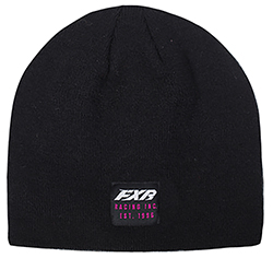 FXR INFINITE BEANIE (BLACK/FUCHSIA)