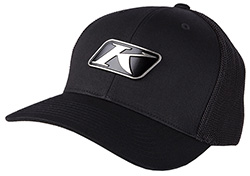 KLIM ICON SNAP HAT (BLACK/ASPHALT)