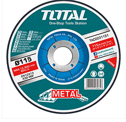 TOTAL TOOLS GRIND DISC 4.5"X 1/4"X 7/8"