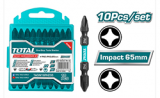 TOTAL TOOLS 10 PC SCREWDRIVER SET (PH)