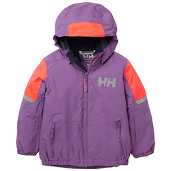 HELLY HANSEN KIDS RIDER INSULATED JACKET (GRAPE)