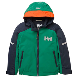 HELLY HANSEN KIDS LEGEND INSULATED JACKET (MALACHITE GREEN)