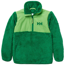 HELLY HANSEN KIDS CHAMP 1/2 ZIP (GREEN)