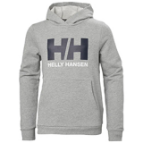 HELLY HANSEN JUNIOR LOGO HOODY (GREY)