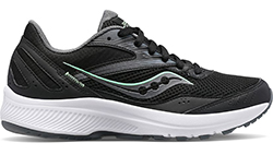 SAUCONY LADIES COHESION (WIDE) (BLACK/MEADOW)