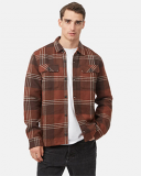 10 TREE MENS FLANNEL JACKET (DARK OAK)