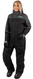 LADIES EXCURSION MONOSUIT (BLACK/CHARCOAL/MINT)