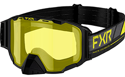 FXR MAVERICK GOGGLE (BLACK/CHARCOAL/HIVIS)