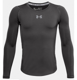 UNDER ARMOUR BOYS GRIPPY LONGSLEEVE TOP (JET GREY)