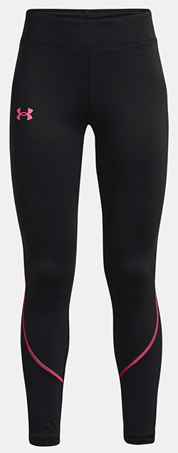 UNDER ARMOUR GIRLS COLDGEAR LEGGING (BLACK)