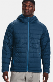 UNDER ARMOUR MENS STRETCH DOWN JACKET (BLUE)