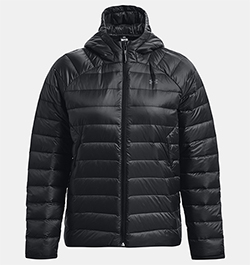 UNDER ARMOUR LADIES DOWN JACKET (BLACK)