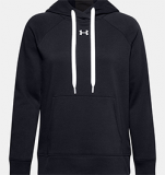 UNDER ARMOUR LADIES RIVAL HB HOODY (BLACK)