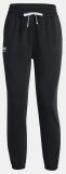 UNDER ARMOUR LADIES RIVAL TERRY JOGGER (BLACK)