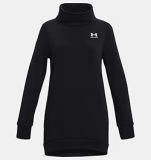 UNDER ARMOUR GIRLS  RIVAL FUNNEL TUNIC (BLACK)