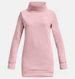 UNDER ARMOUR GIRLS RIVAL FUNNEL TUNIC (PINK)