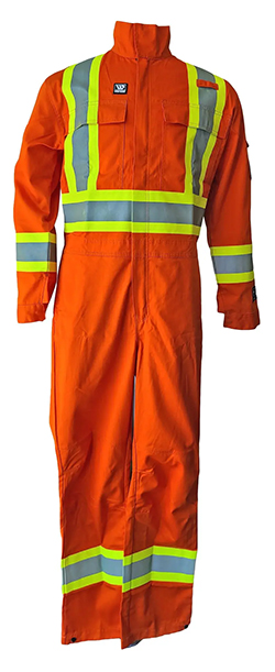 WENAAS CSA FIRE RETARDANT COVERALLS (ORANGE)