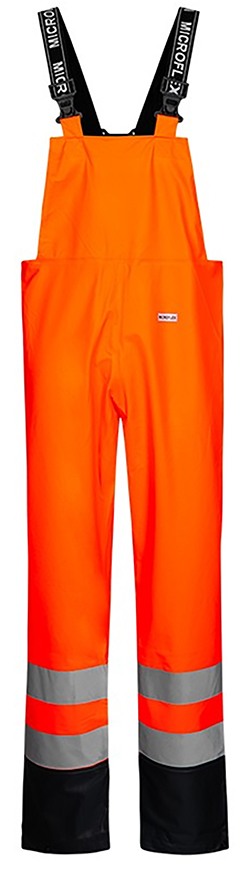 LYNGSOE CSA FLAME RETARDANT BIB (ORANGE)