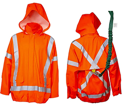 LYNGSOE FALL ARREST FLAME RETARDANT JACKET (ORANGE)