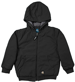 BERNE YOUTH BOYS/GIRLS SOFTSTONE JACKET (BLACK)