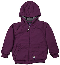 BERNE YOUTH SOFTSTONE JACKET (PLUM)