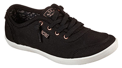 SKECHERS LADIES BOB B CUTE (WIDE) (BLACK)