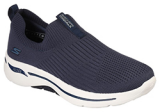 SKECHERS LADIES ICONIC ARCH FIT (NAVY)